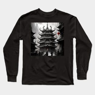 Ancient Chinese architecture Long Sleeve T-Shirt